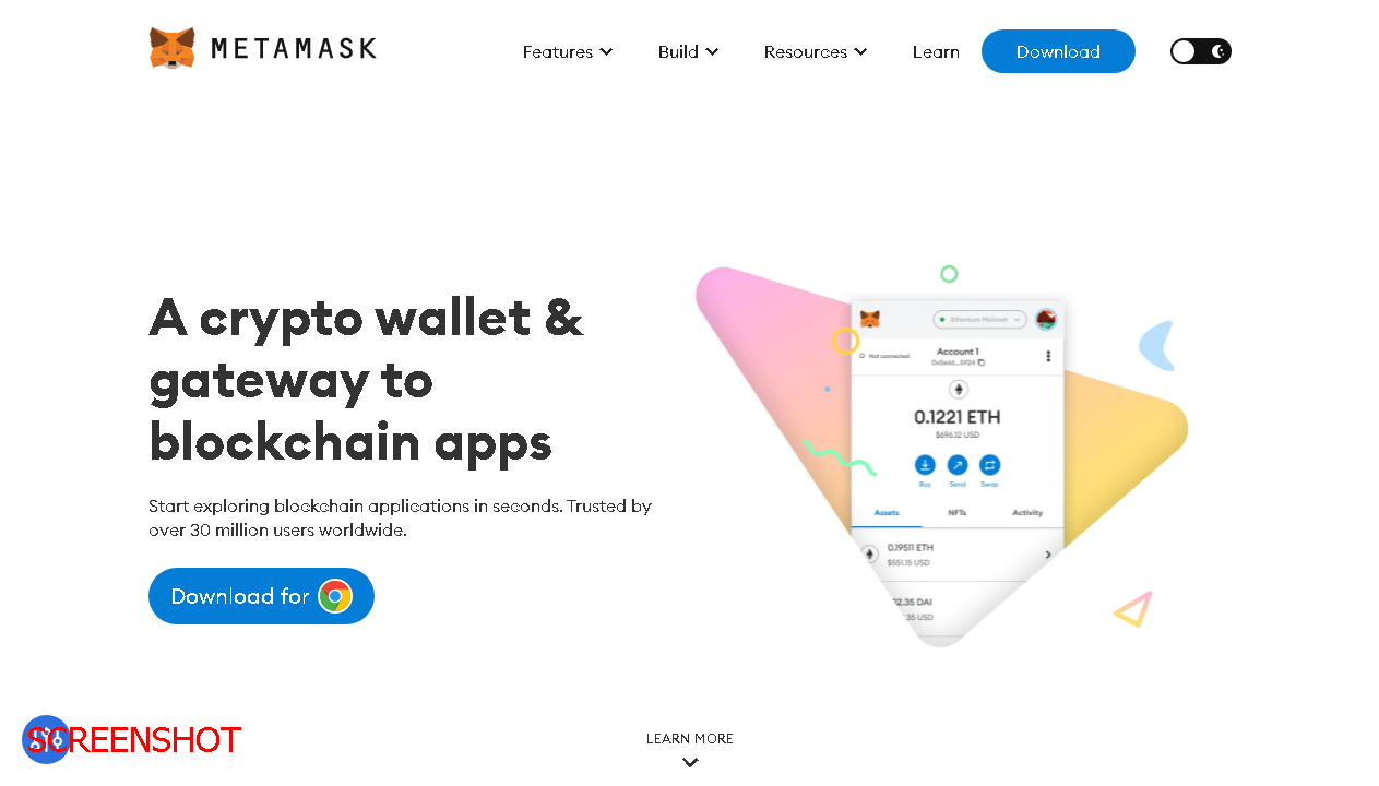 screenshot https://metamask.io/