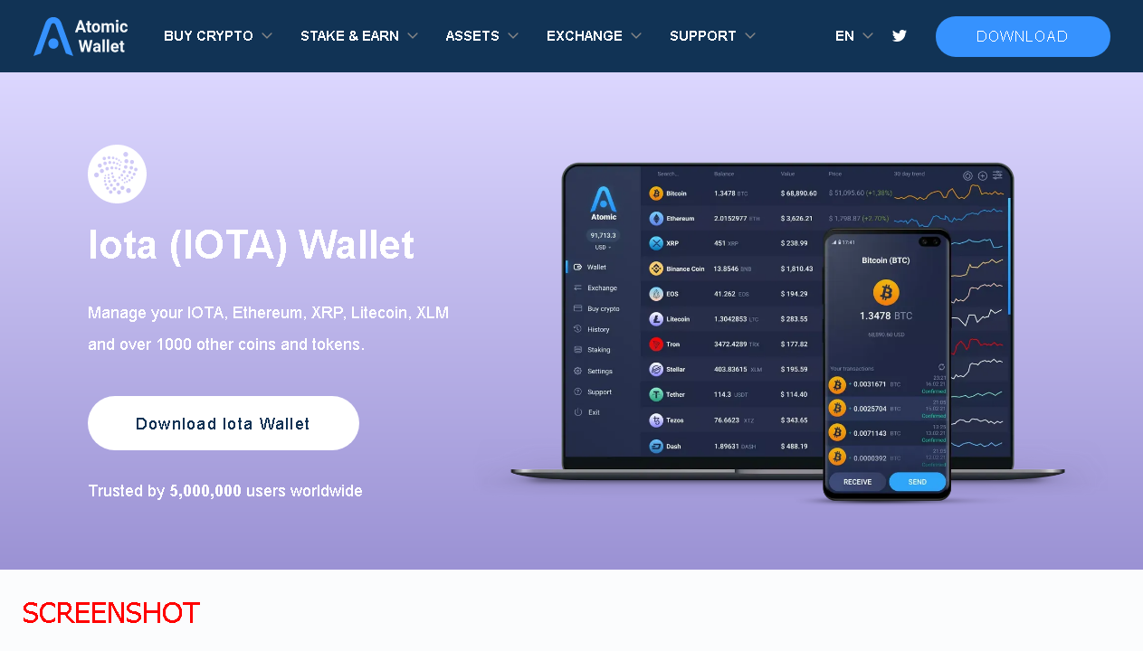 screenshot https://atomicwallet.io/iota-wallet