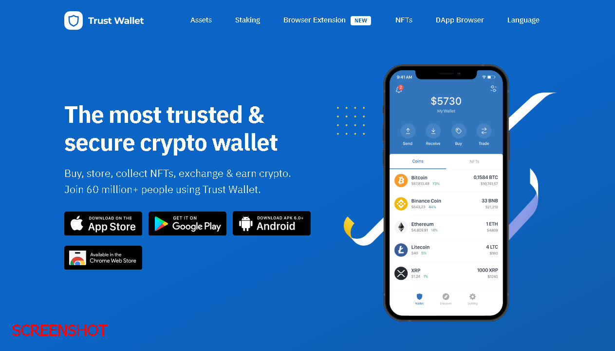 screenshot https://trustwallet.com/