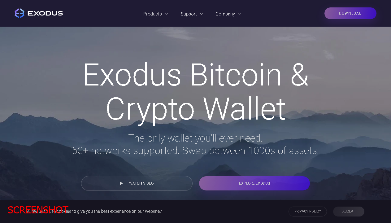 screenshot https://www.exodus.com/