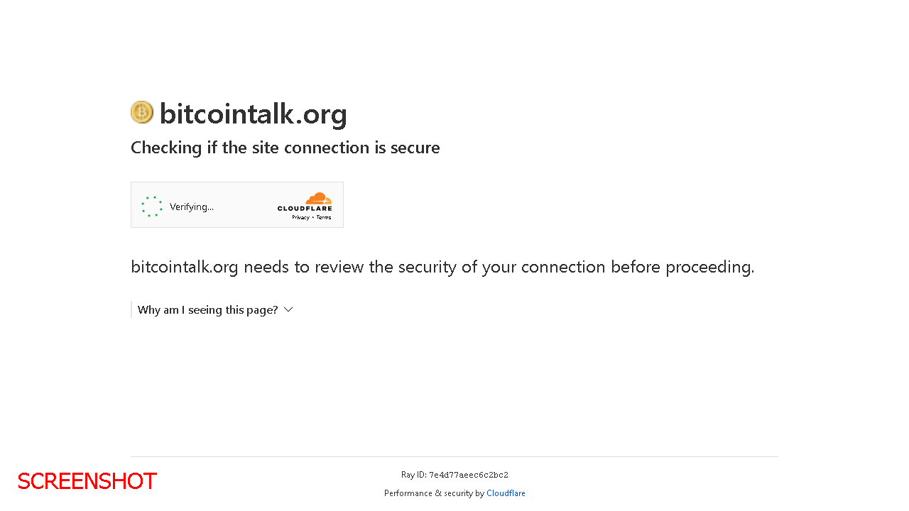 screenshot https://bitcointalk.org