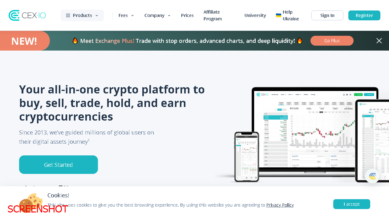 screenshot https://cex.io/