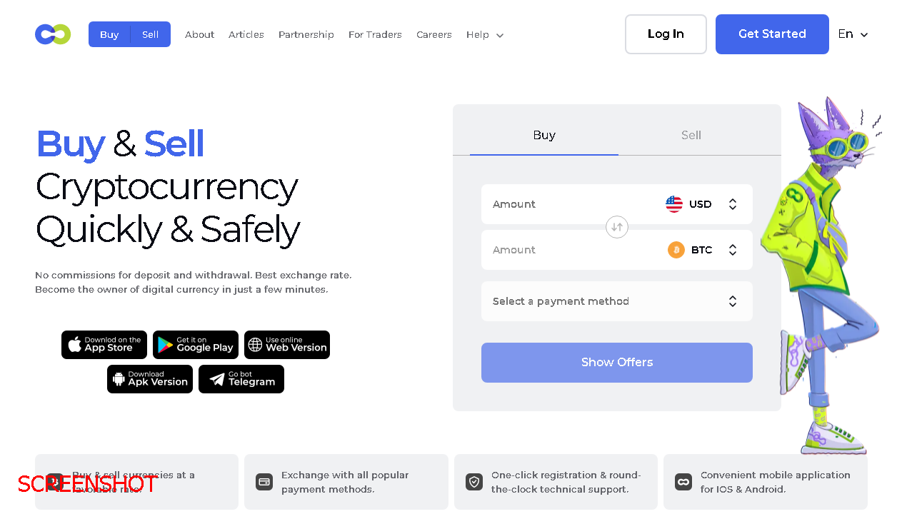 screenshot https://www.totalcoin.io